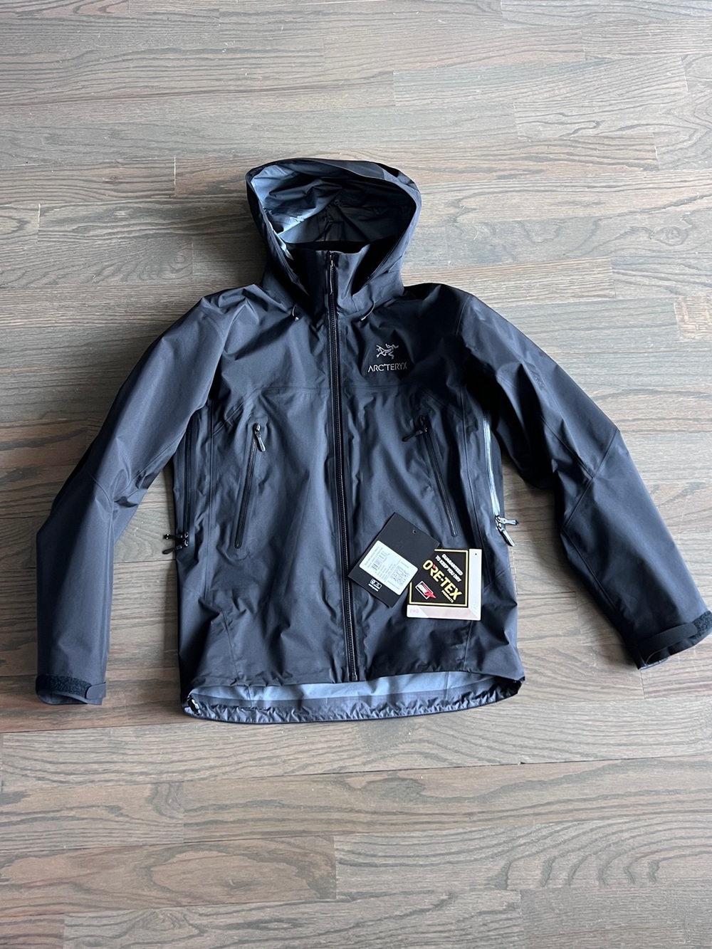 Arc'teryx Beta AR Men's Jacket Size Small Black Gore-Tex